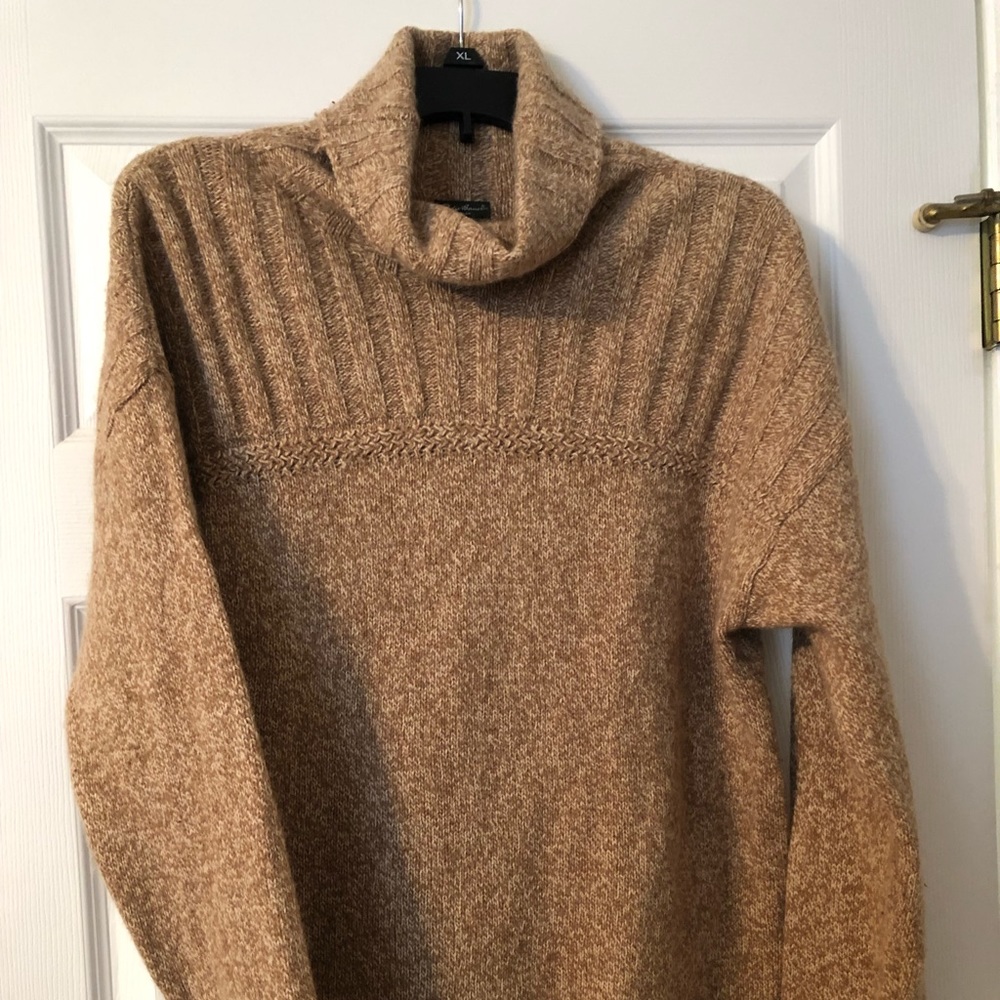 Eddie Bauer Wool Cowl Neck Sweater XL
